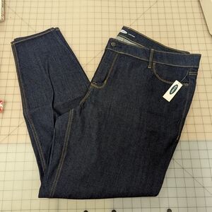Old Navy Women's Dark Blue Skinny Jeans